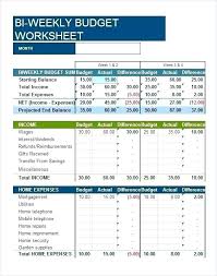 Monthly Expenses Spreadsheet Template Morningtimes Co
