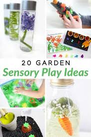 20 Garden Themed Sensory Activities For