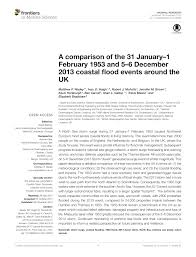 Pdf A Comparison Of The 31 January 1 February 1953 And 5 6