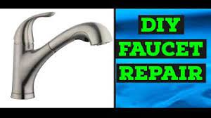 easy kitchen faucet repair leaking