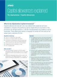 capital allowances explained