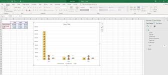 Create A Pictograph Pictogram In Excel