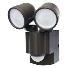 bronze motion activated outdoor