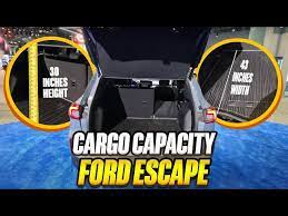 2023 ford escape true cargo capacity