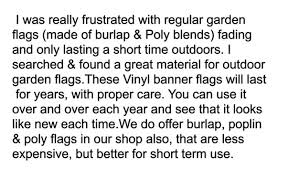 Garden Flag Evergreen Topiary Yard Flag