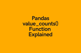 pandas value counts to count unique