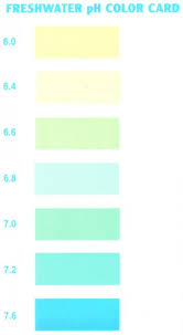 51 Credible Freshwater Ph Test Color Chart