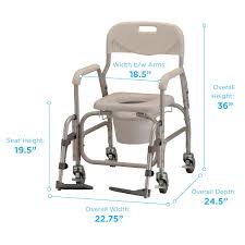 deluxe shower chair and commode my