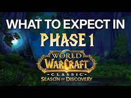 What to expect in Phase 1 of Season of Discovery (Wow Classic) - YouTube