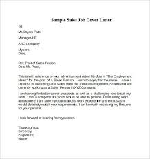 Cover Letter Examples For Pharmaceutical Sales