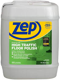 zep high traffic floor polish 5 gal