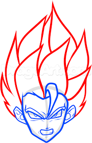 Learn how to draw goku from dragon ball in this simple step by step narrated video tutorial. How To Draw A Super Saiyan Easy Step 6 Dragon Ball Artwork Dragon Ball Art Dragon Ball Super Art