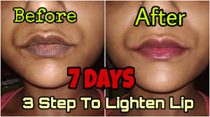 how to lighten dark lips in 7 days