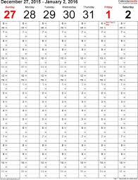 024 Template Ideas Calendar Excel Printable Blank Weekly