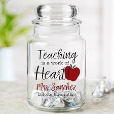 Heart Personalized Candy Jar