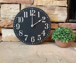 8 Inch Black Clock Clock For Small