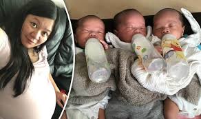 As much as we love books and movies describing fantastical worlds and magical beasts, we have to admit that sometimes, life is stranger than fiction. Woman Has Identical Triplets After Told She Could Not Have Children Uk News Express Co Uk