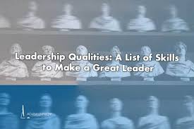 There are many schools of thought about what comprises good leadership, including theories that focus on leadership traits, behaviors, values, personality and … 11 Leadership Qualities A List Of Skills To Make A Good Leader