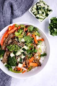 easy beef stir fry with skirt steak and