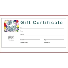How To Make Vouchers How To Make Your Own Gift Certificate Print