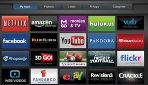 The only way i found is to stick a roku in one of the slots and go from there, as far as i have found out vizio has nothing besides its sill. How To Add An App To A Vizio Smart Tv Support Com