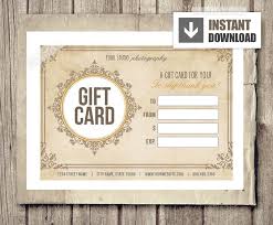 Sample Email Gift E Gift Certificate Template Free Download On