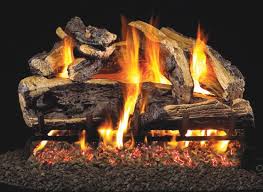 Vented Gas Log Sets Burners In