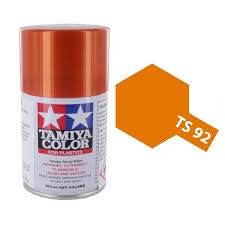 Tamiya Metallic Orange Paint Spray Ts