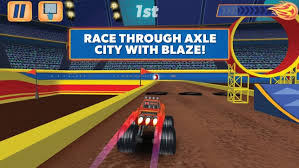 blaze the monster machines on the app