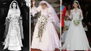 Queen victoria's marriage in february 1840 is often cited as the marker which began our white wedding dress socially prominent brides wore white, while those of the working or artisan classes wore a new 'best'. Royal Bridal Style Evolution From Queen Victoria To The Duchess Of Cambridge Grazia