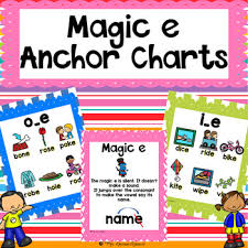 Magic E Anchor Charts