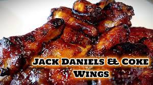 jack daniels en wings in the oven