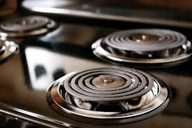 an electric stove heat coil