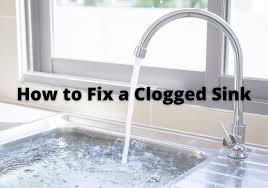 5 tips to clear a clogged sink