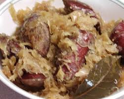 fresh kielbasa with sauer recipe