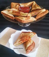masala cheese toast sandwich
