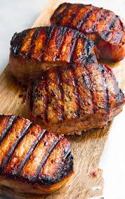 delicious honey soy grilled pork chops