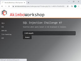 sql injection exploitation time based