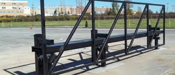 crash barriers gates for vehicles