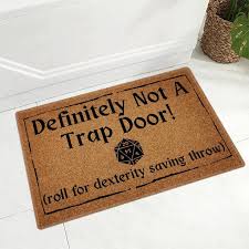 Trap Door Doormat Doormat