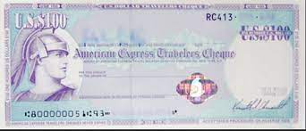 travellers cheque at best in