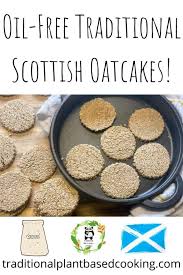 oil free scottish oatcakes
