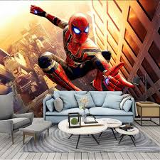 good spider man full wall mural photo