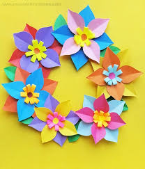 35 easy flower crafts and art ideas for