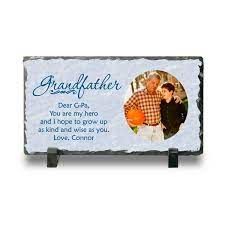 personalized photo slate plaque for