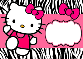 Hello Kitty Invite Template Hello Kitty Invitations Hello