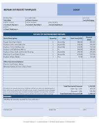 28 free estimate template forms