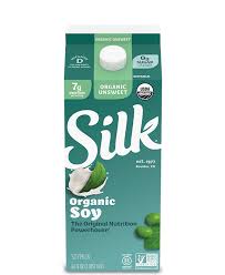 organic unsweet soymilk silk