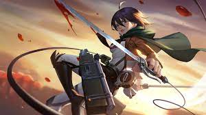Mikasa Attack on Titan 4K Wallpaper #84