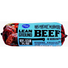 is kroger 93 lean ground beef keto
